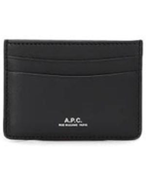 A.P.C. Wallets & Cardholders - Black