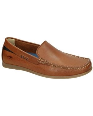 Fluchos Schoenen ,Bruin ,Leer Troy F1729