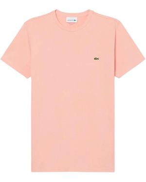 Lacoste T-Shirts - Pink
