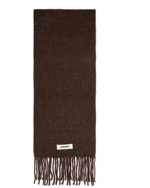 Jacquemus Winter Scarves - Marrone