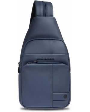 Piquadro Cross Body Bags - Blue