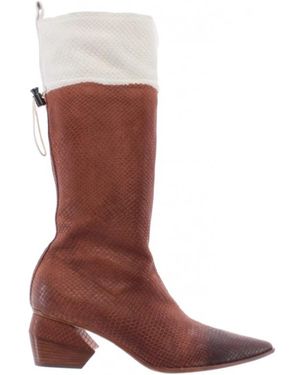 Ixos Heeled Boots - Marrone