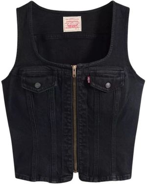 Levi's Vintage Ritssluiting Vest - Zwart