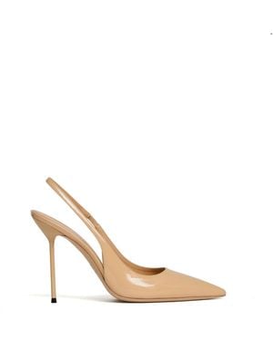 Paris Texas Court Shoes - Metallic