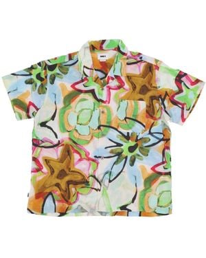 Obey Short Sleeve Shirts - Green