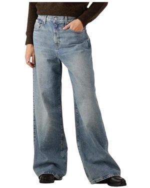 Calvin Klein Wide Jeans - Blauw