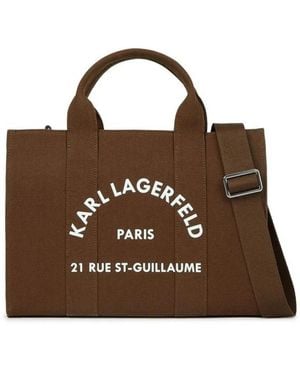 Karl Lagerfeld Tote Bags - Marrón