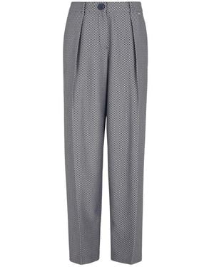 ARMANI EXCHANGE Tapered Trousers - Grey