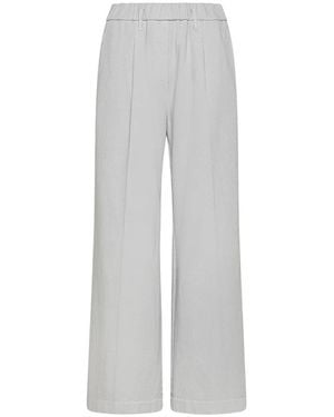 forte_forte Wide Trousers - Grey