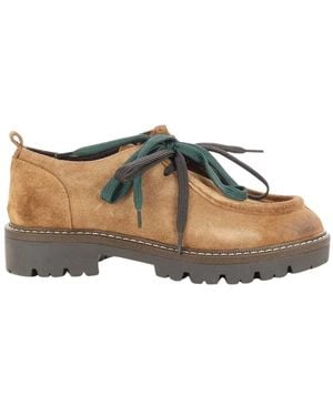 Stokton Rebel Laced Shoe - Braun