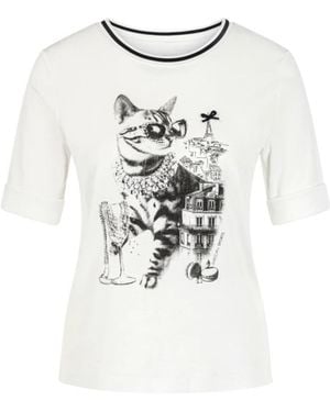 Marc Cain T-Shirts - Wit