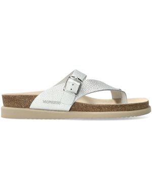 Mephisto Flip Flops - Metálico