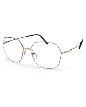 Silhouette Glasses - Metallic