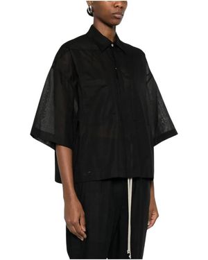 Rick Owens Shirts - Negro