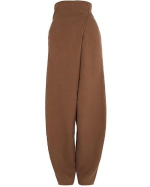 Cortana Tapered Trousers - Brown
