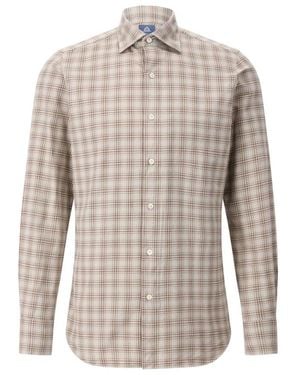 Finamore 1925 Casual Shirts - Brown