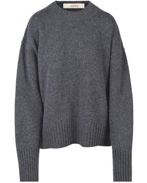 Jucca Round-Neck Knitwear - Grey