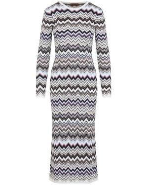 Missoni Knitted Dresses - Blanco