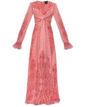 Etro Schickes Blumenkleid Für Frauen - Rot