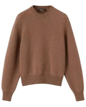 Loro Piana Classic Crewneck - Braun