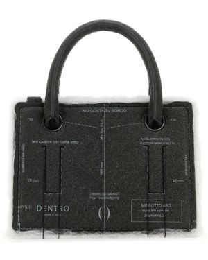 Dentro Tassen ,Grijs ,Borsa - Zwart