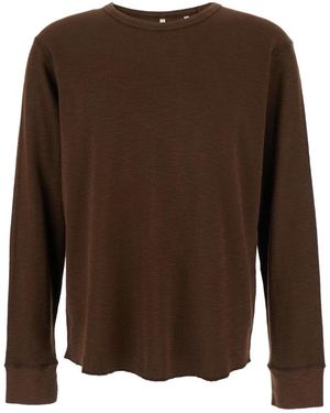 sunflower Brauner Waffel Tee Pullover