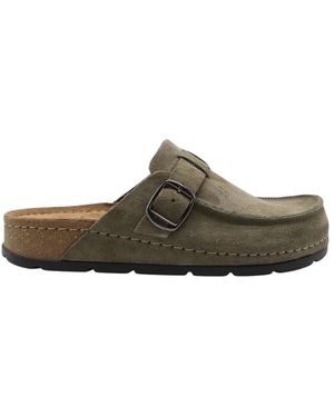 Scholl Mules - Marrone