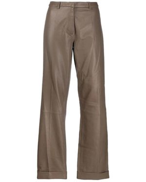 FEDERICA TOSI Wide Trousers - Brown
