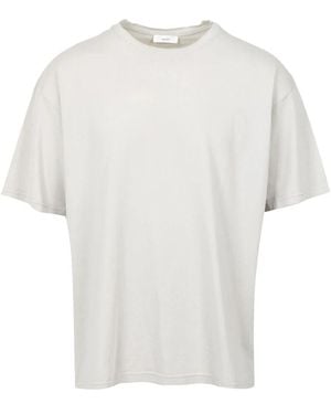 Grifoni Tops ,Katoen Pavement T-Shirt - Wit