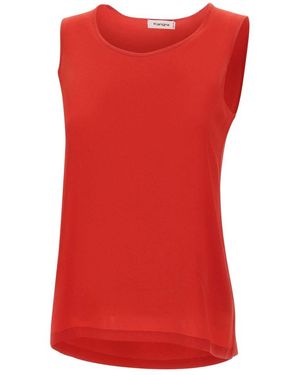 Kangra Sleeveless Tops - Red