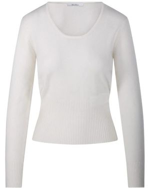 Max Mara Truien & Vesten ,Wit ,Vetta Trui