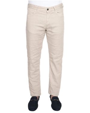 Canali Slim-Fit Jeans - Neutro