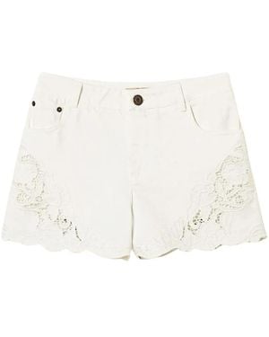 Twinset Short Shorts - White