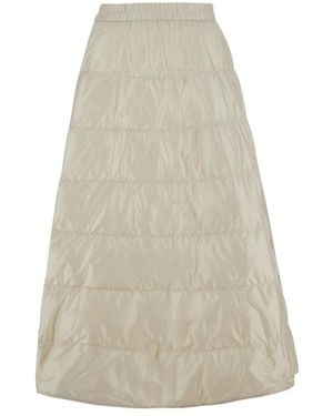 Moncler Puffer Midi-Rock - Natur