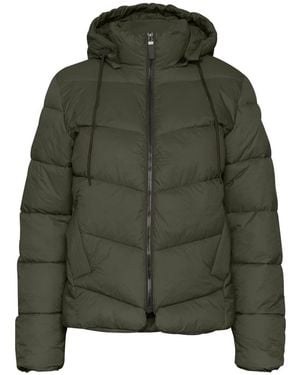 Kaffe Winter Jackets - Green