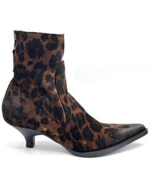 Elena Iachi Heeled Boots - Blue