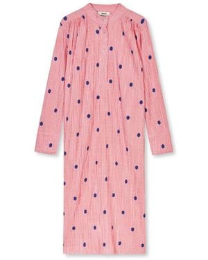 Mads Nørgaard Midi Dresses - Pink