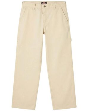 Dickies Straight Trousers - Natural