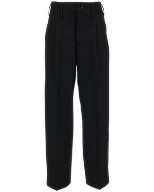 Ami Paris Straight Broeken - Zwart
