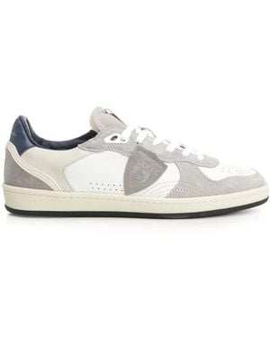 Philippe Model Pgal Leather Sneaker - Wit