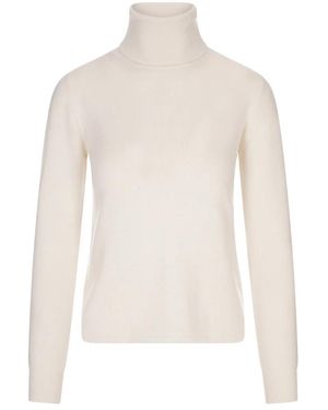 Max Mara Turtlenecks - White
