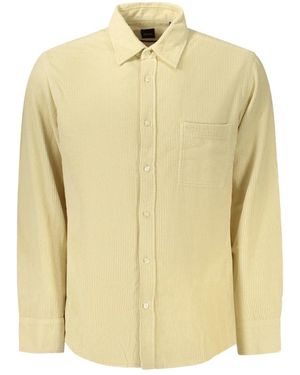 BOSS Overhemden ,Katoen Relegant_6_M Shirt - Geel