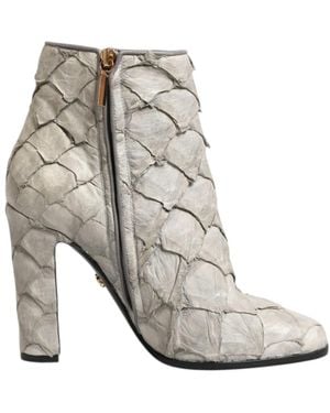 Dolce & Gabbana Heeled Boots - Grey