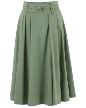 Liu Jo Midi Skirts - Green