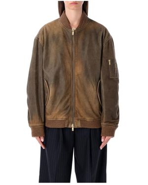 Golden Goose Bomber Jackets - Brown
