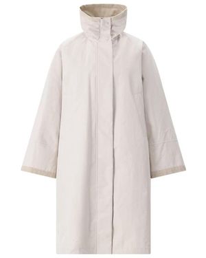 DUNO Lange Parka - Naturel