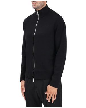 SELECTED Cardigan Met Rits - Zwart