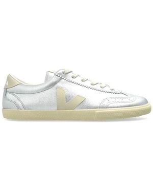 Veja Volley Leather Pierre - Wit