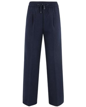 Circolo 1901 Wide Trousers - Blue