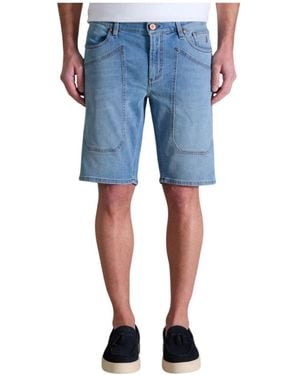 Jeckerson Denim Shorts - Blue